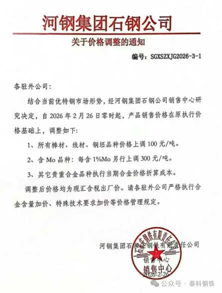 来源：网络，泰科钢铁整理编辑