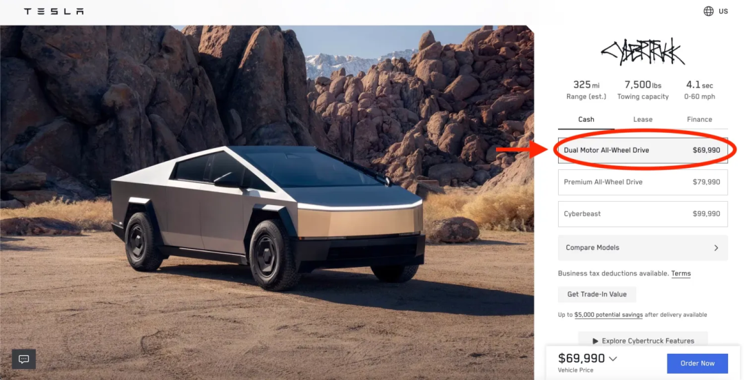 特斯拉Cybertruck涨价！