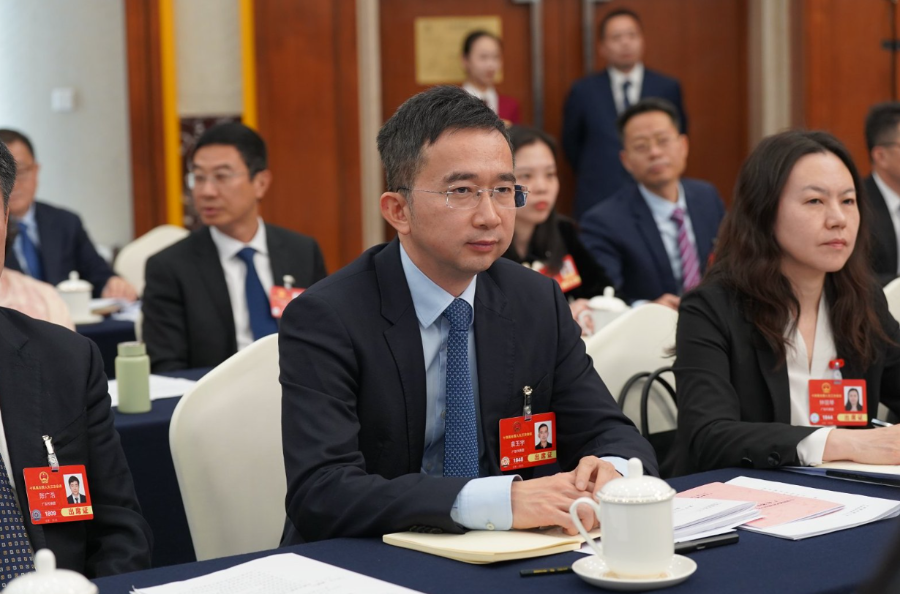 全国人大代表、广州迈普再生医学科技股份有限公司董事长、粤港澳大湾区高性能医疗器械创新中心主任袁玉宇。受访者供图。