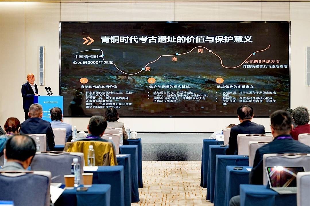 詹長法在2025中華文化天府論壇上