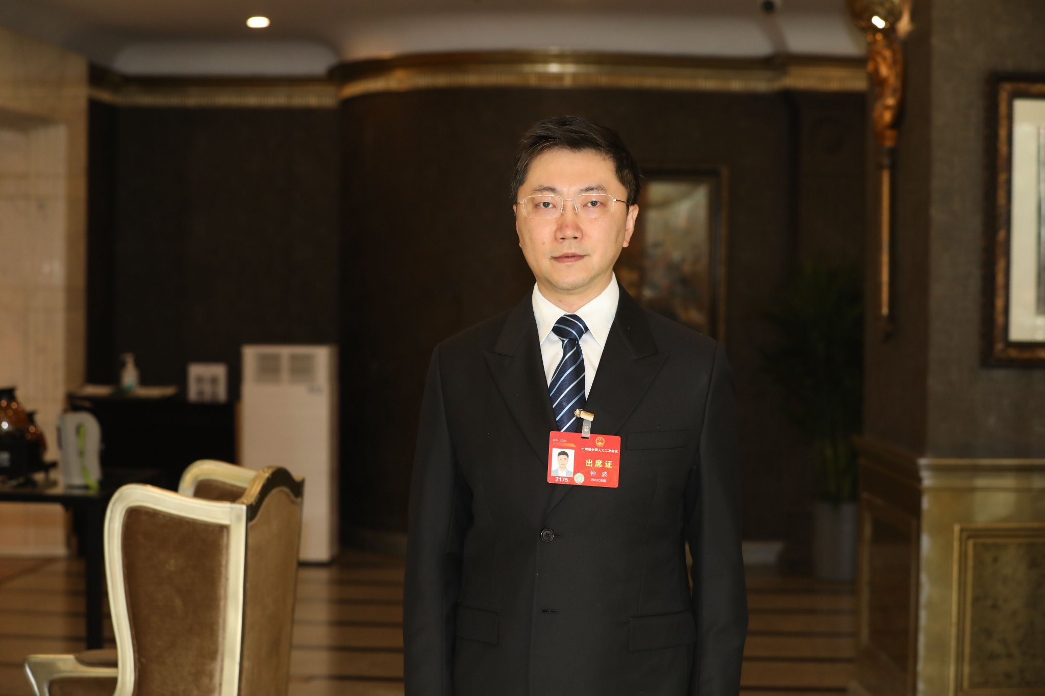     全国人大代表、极米科技董事长 钟波 公司供图