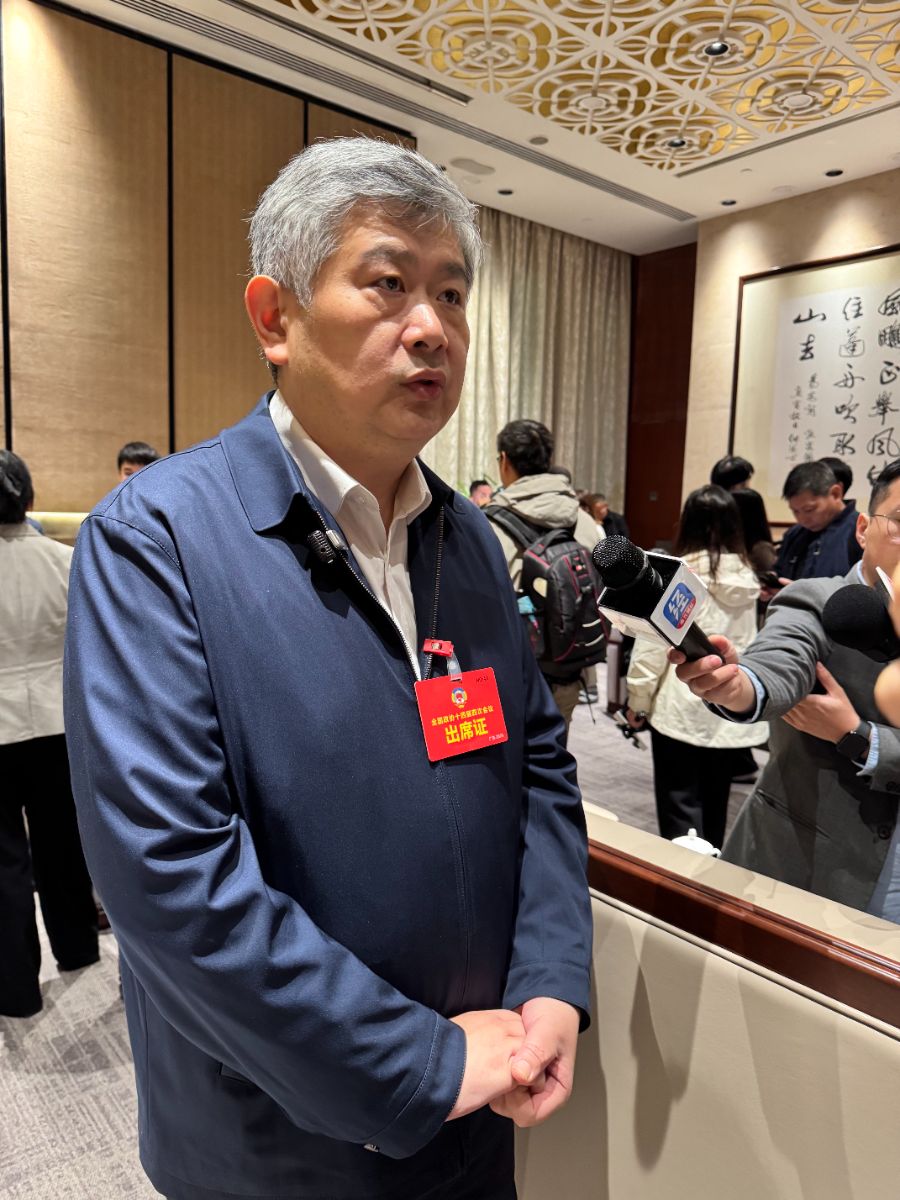 图为全国政协委员金李。郑康喜 摄