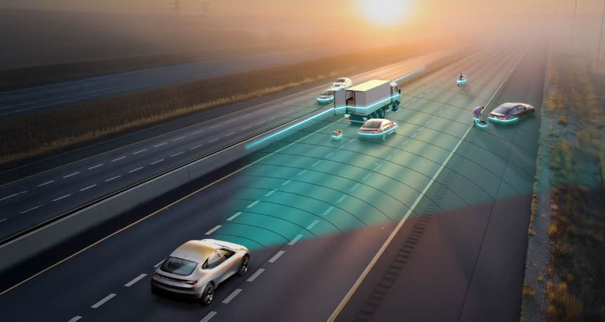 使用单芯片 8 x 8 级联收发器实现 4D 雷达成像