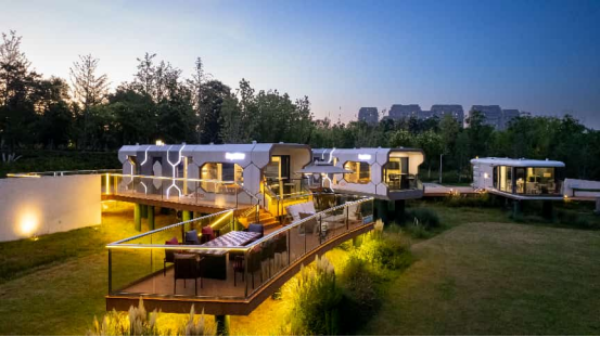 图为合肥荣事达电子电器集团有限公司智能房屋（受访对象供图）