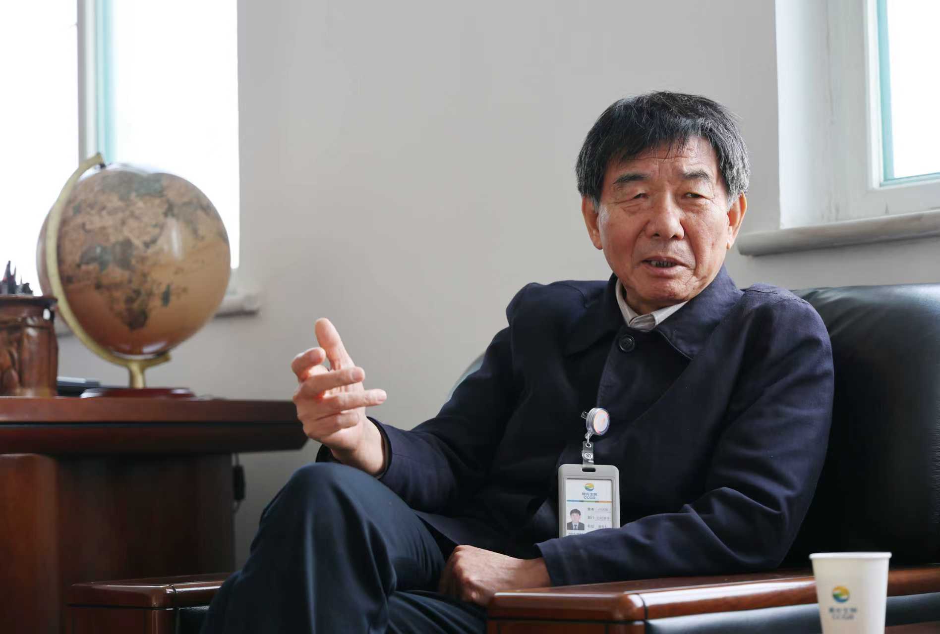 全国人大代表、晨光生物科技集团股份有限公司董事长卢庆国 受访者供图