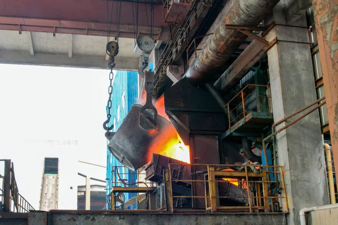 水口山有色铅冶炼生产现场