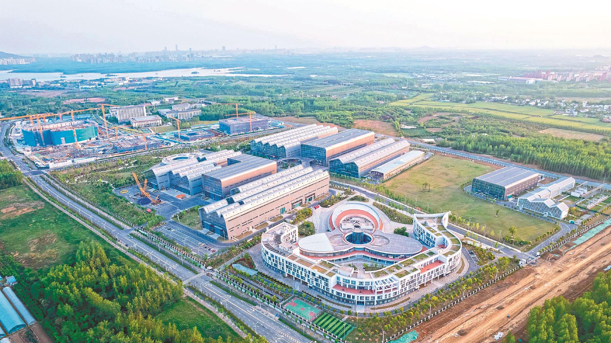 合肥未来大科学城聚变堆主机关键系统综合研究设施园区。（资料图片）