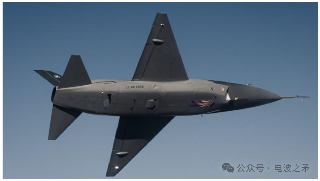 YFQ-44A 完成左倾斜机动。