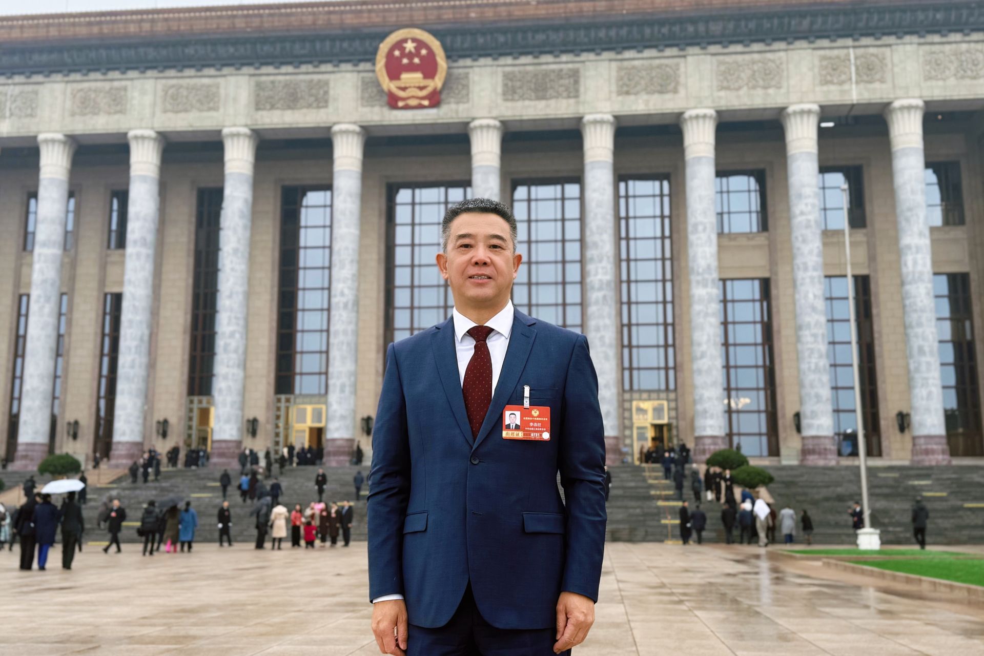 全国政协委员、尚品宅配集团董事长李连柱 图片来源：企业供图