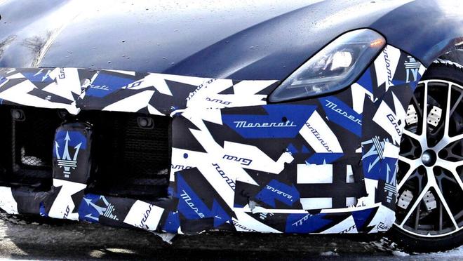 玛莎拉蒂GT跑车GranTurismo和GranCabrio中期改款路测图曝光