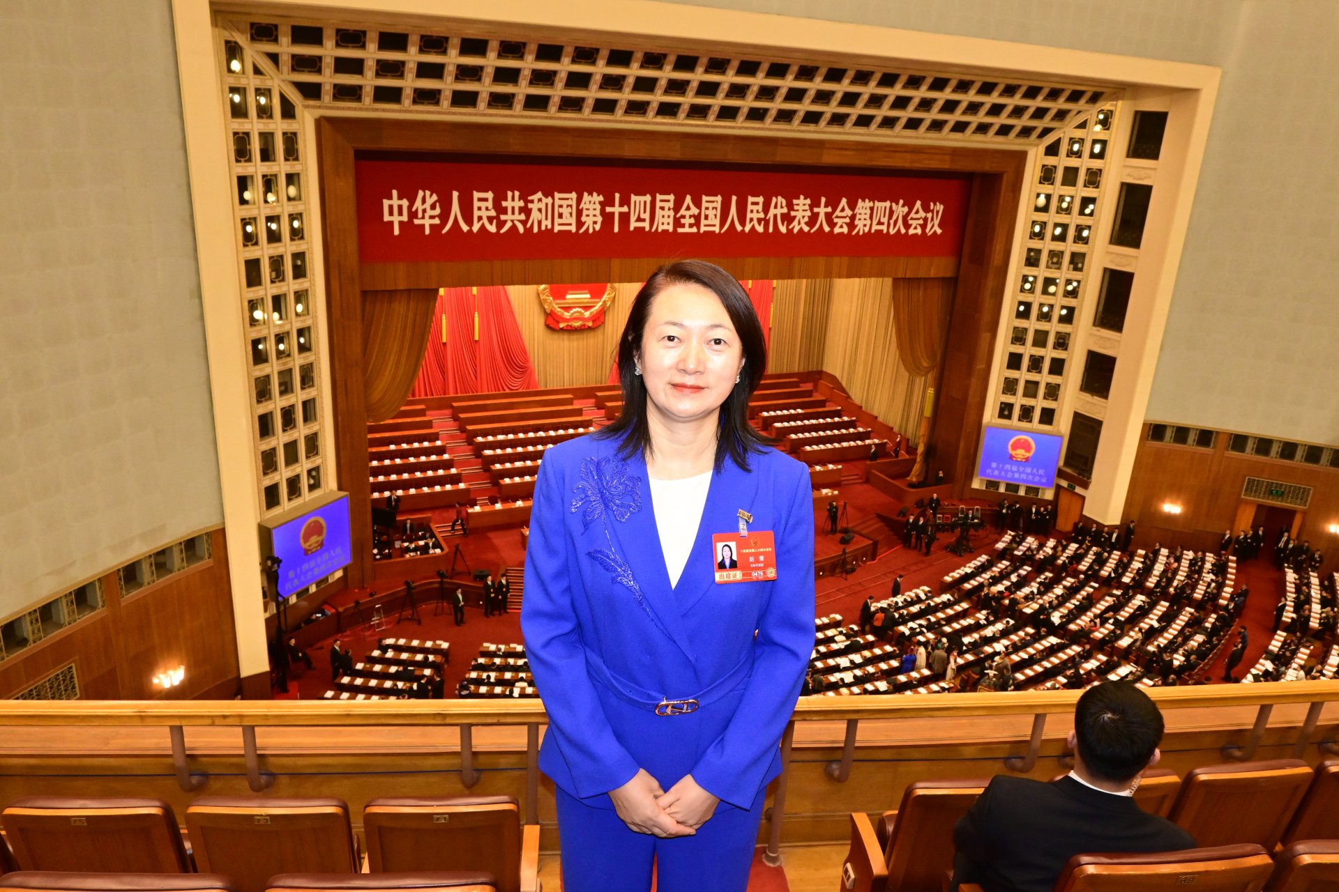 步长制药副董事长赵菁 图片来源：受访者提供