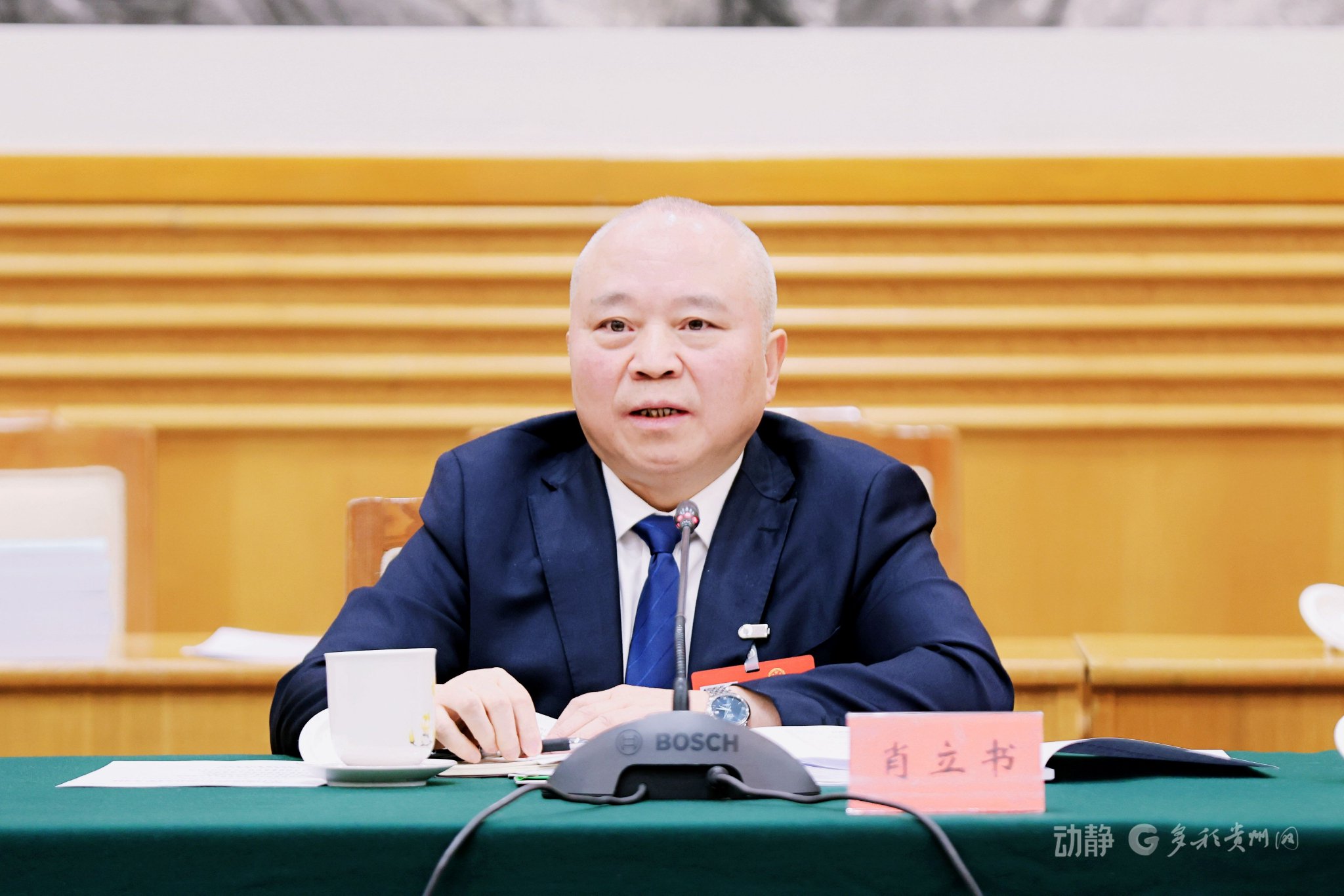 全国人大代表、中国振华电子集团有限公司董事长肖立书