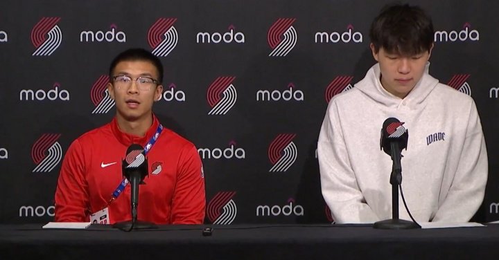 林书豪：我会打游戏缓解压力 杨瀚森：我也是 强迫我的翻译一起打