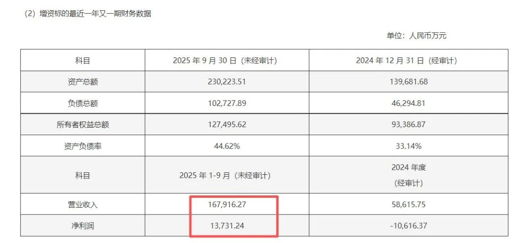 图 / 子公司“墨西哥新泉”的财务数据
