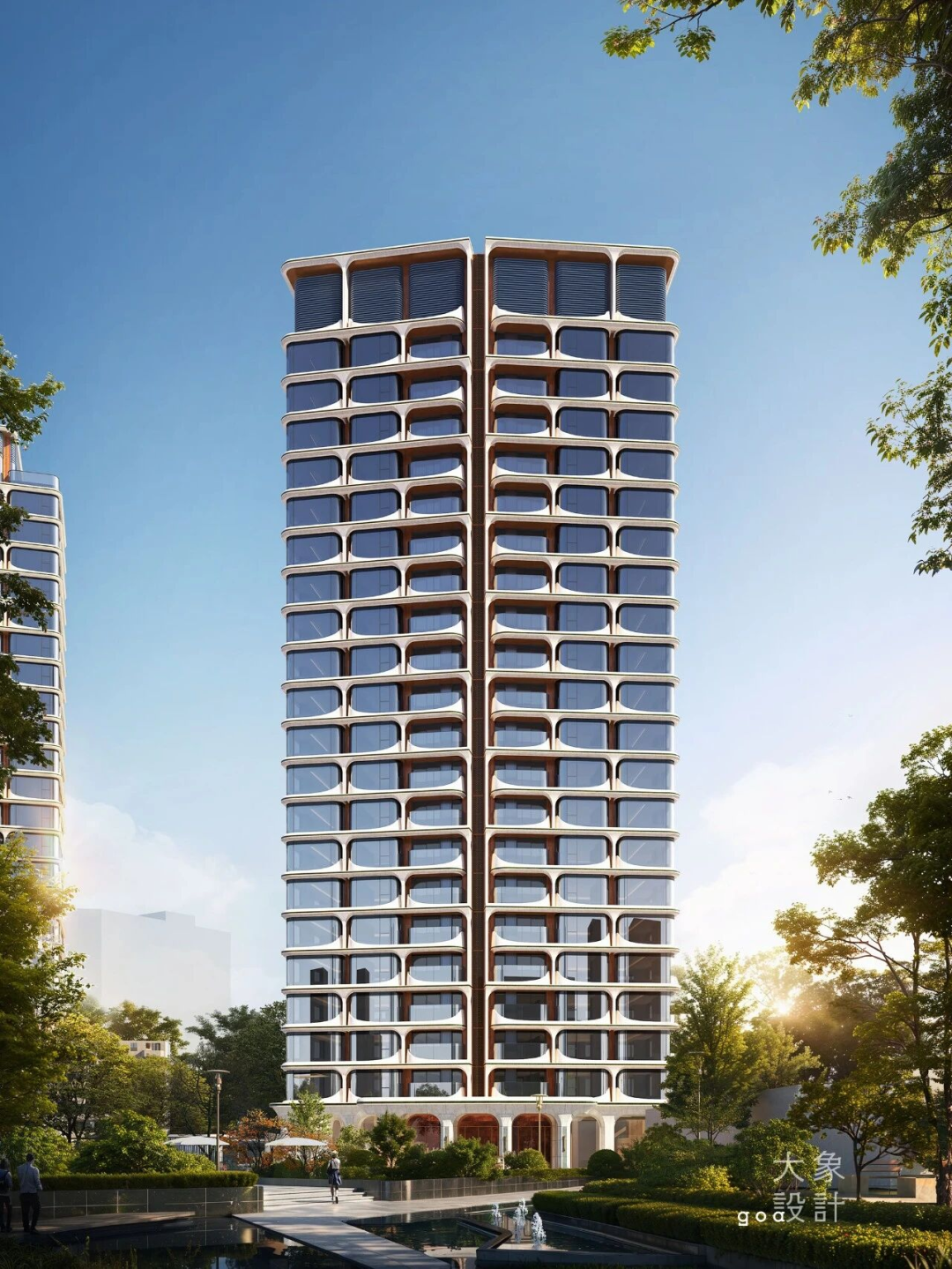 嘉佰道·上海效果图过程稿