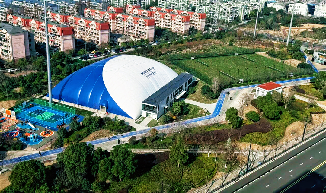 ▲ 竣工后现状鸟瞰