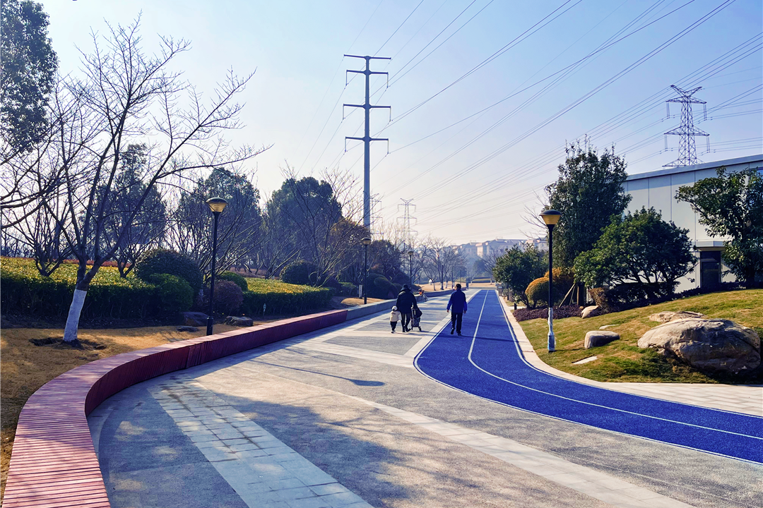 ▲ 竣工后公园实景