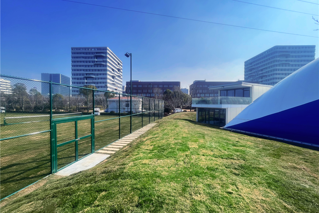 ▲ 竣工后公园实景