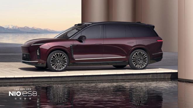 蔚来全新ES8车型M42星云红配色上市，选配价格10000元