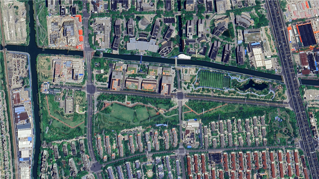 ▲ 改造前：公园总平面图现状