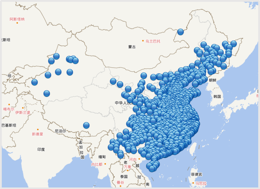 国内焚烧厂分布，图源：前瞻经济学人