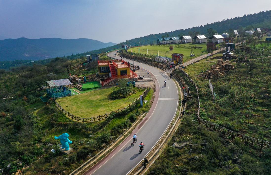 「龍脊天路」已成為遊客節假日打卡地。馮樹風攝