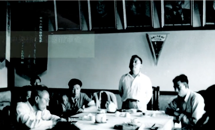 1954年，呂振羽在東北人民大學校務工作會議上