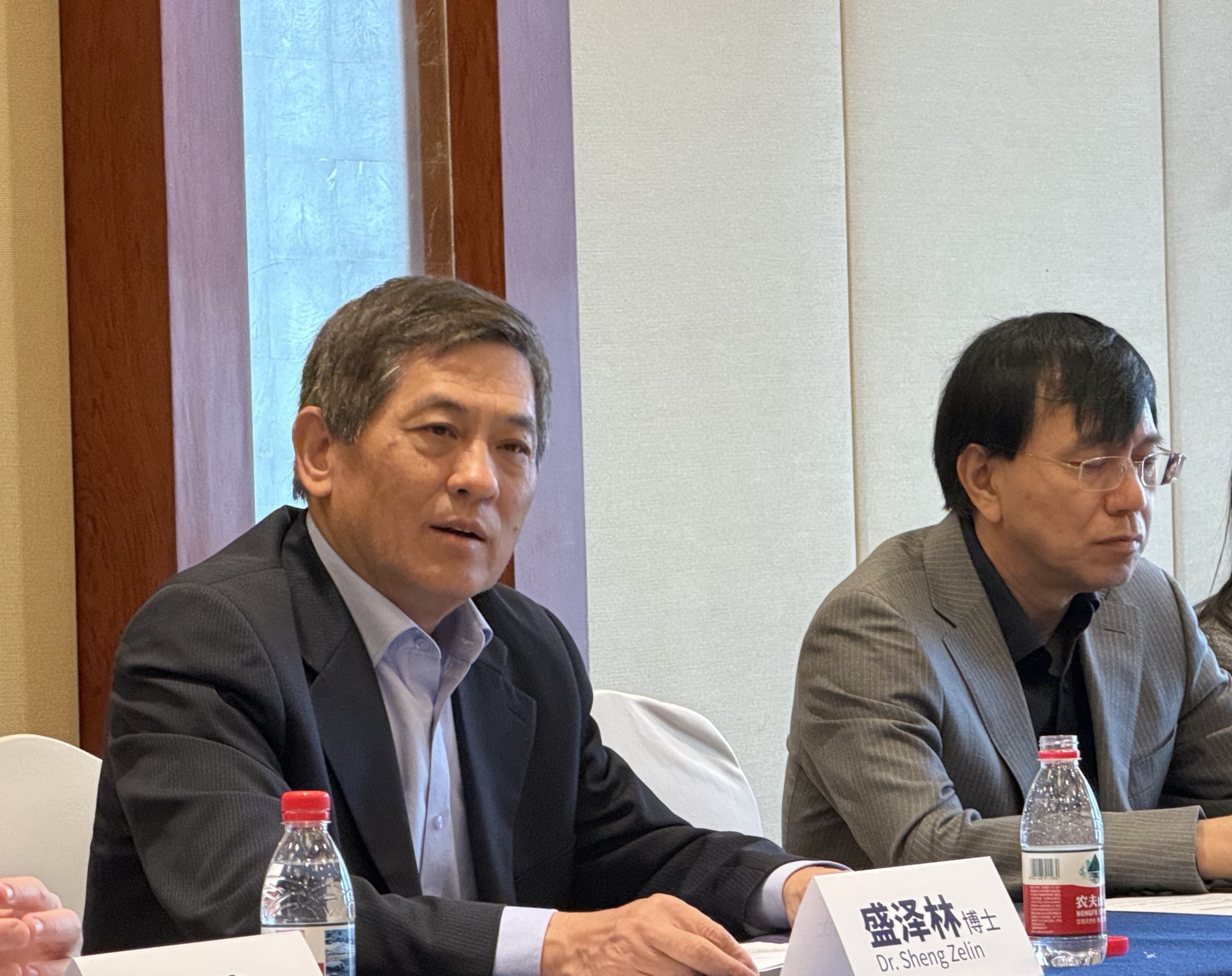 泽璟制药董事长盛泽林  图片来源：每经记者 林姿辰 摄