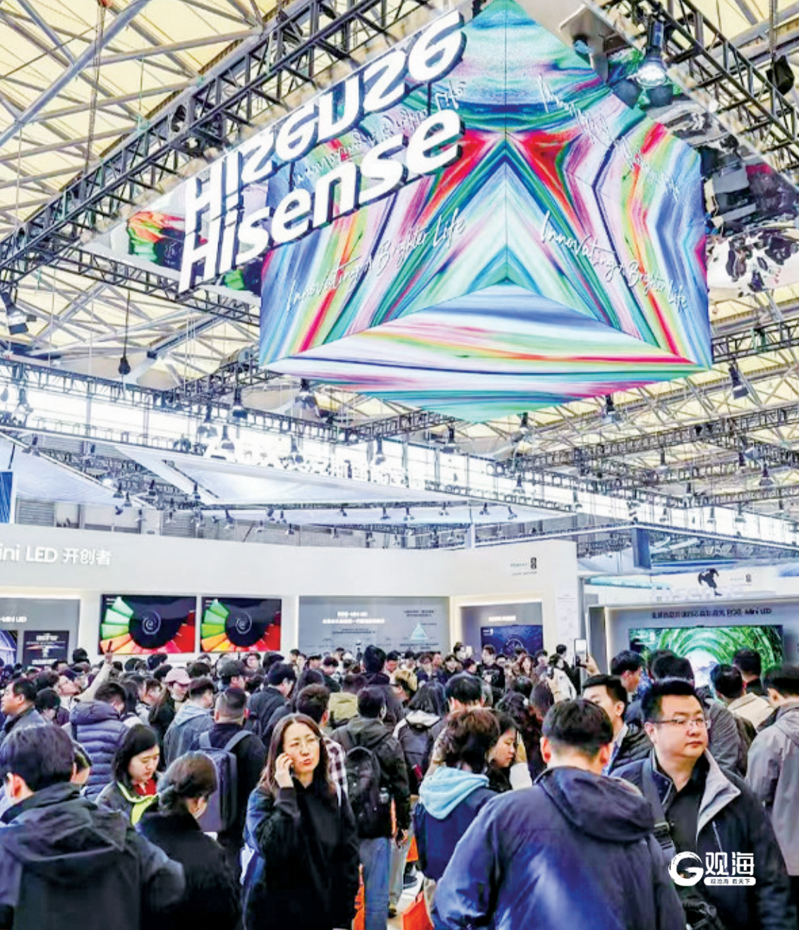 AWE2026上，海信掀起RGB-Mini LED换代风暴。