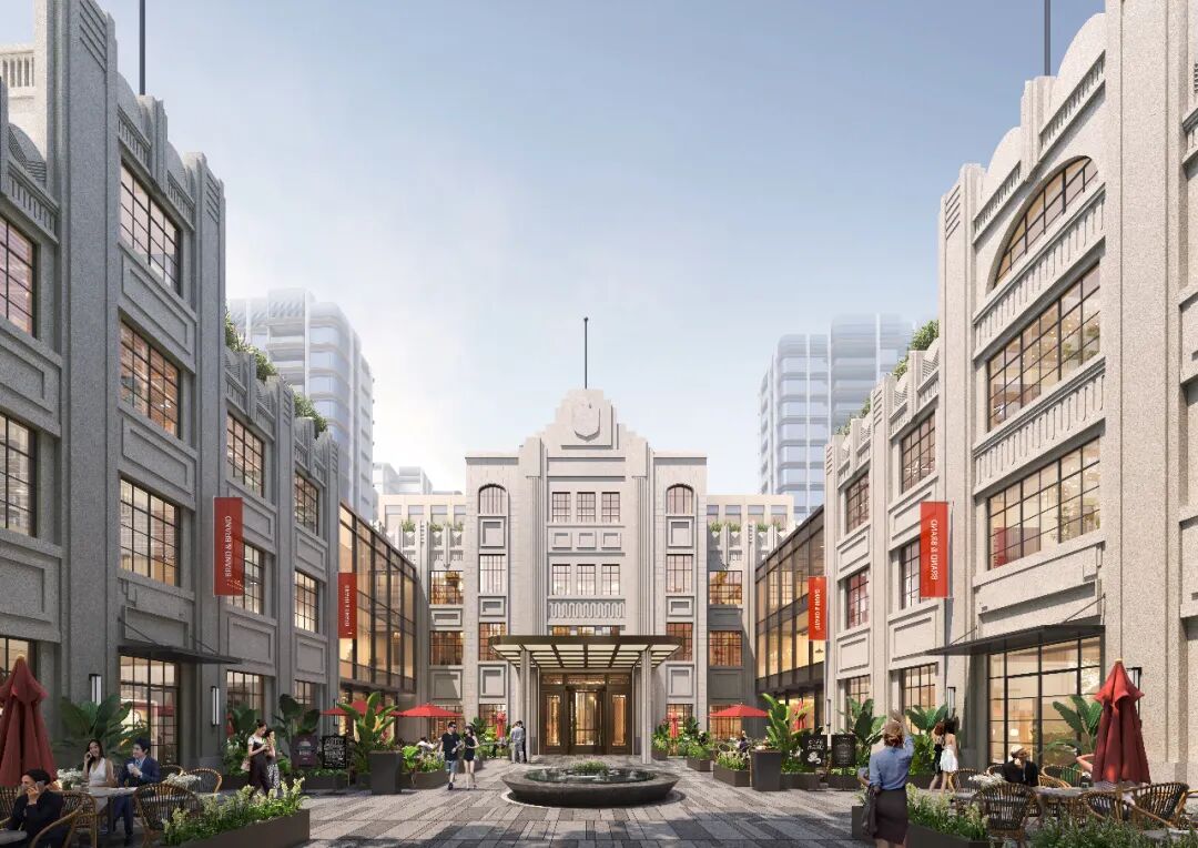 [中信泰富·外滩道 效果图]