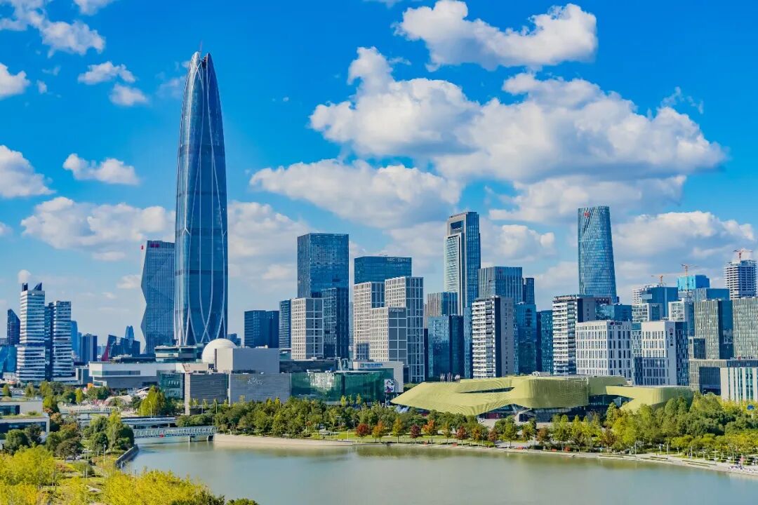 宁波东部新城核心区。图源：视觉中国