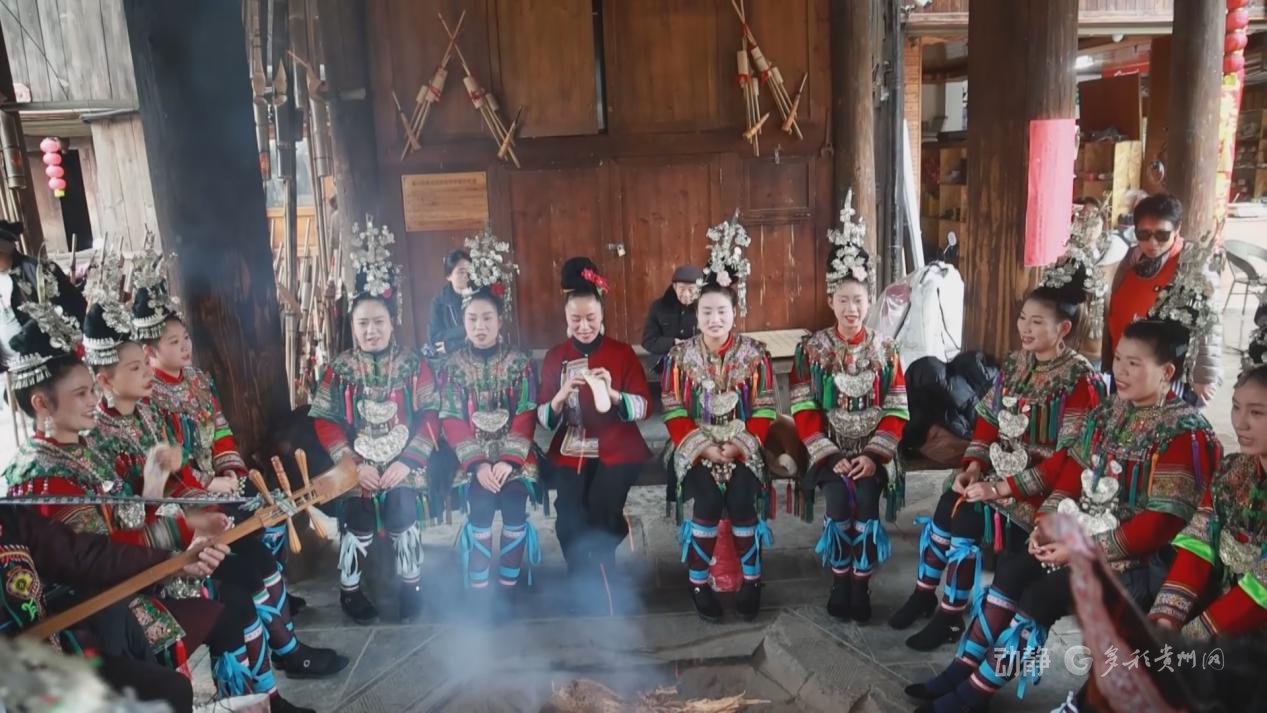 侗族大歌表演现场