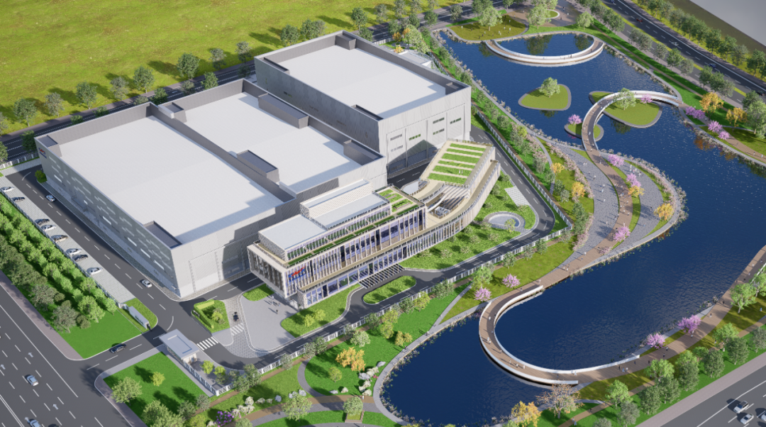 “厦门路维光电高世代高精度光掩膜”项目效果图。图片来源：路维光电