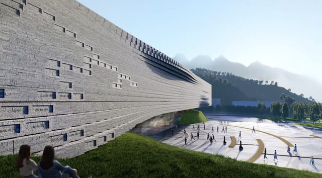 中国长城博物馆效果图