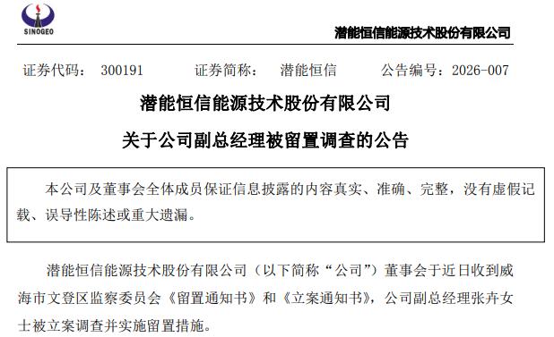 来源：潜能恒信公告