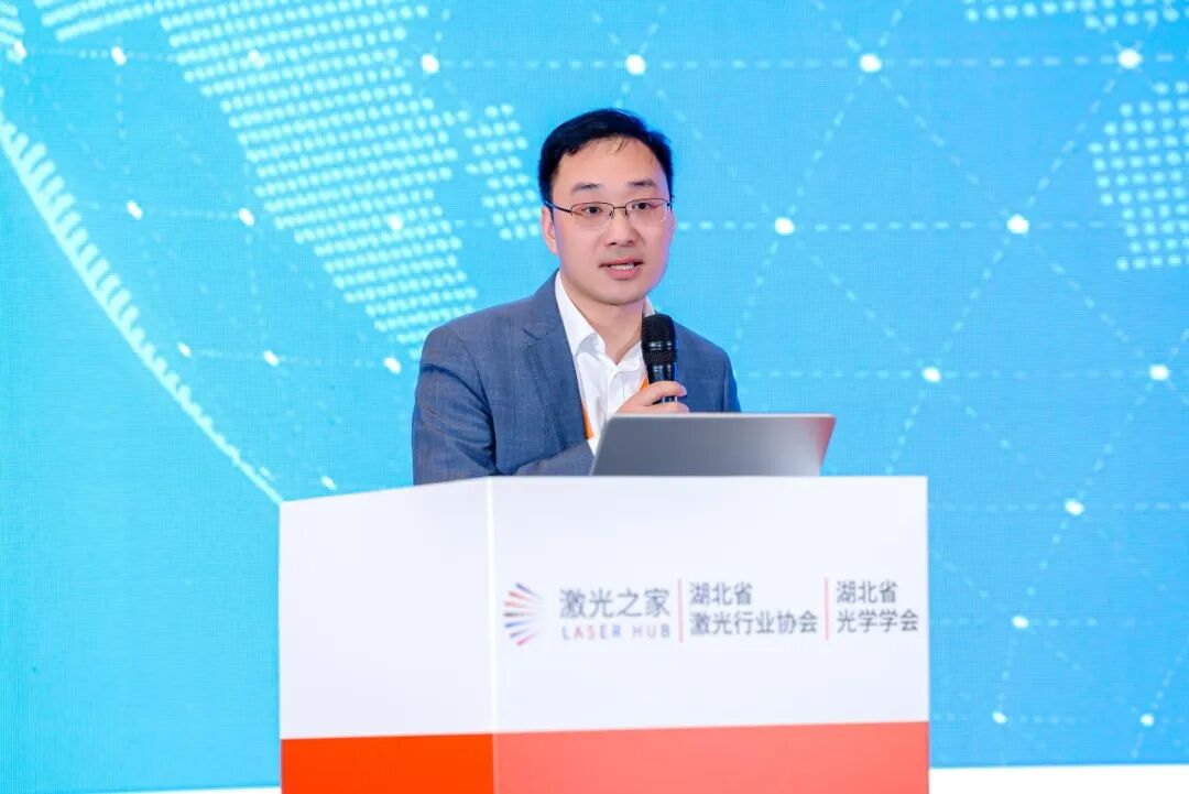 △先导激光总经理牛奔博士演讲