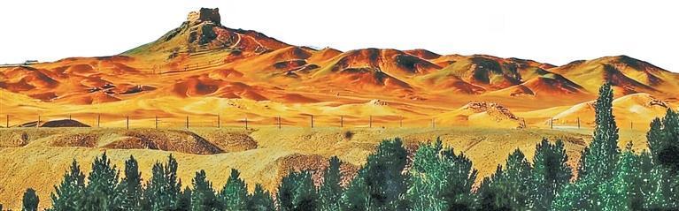 汉代敦煌阳关烽燧遗址 本版图片均为资料图