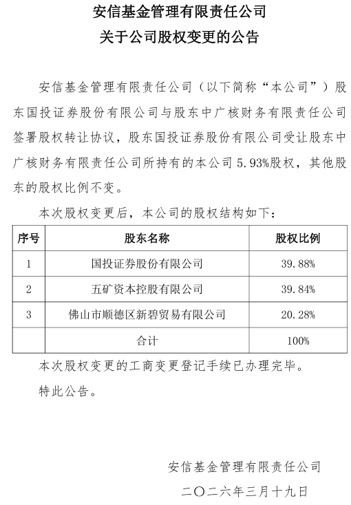 图片来源：安信基金官网
