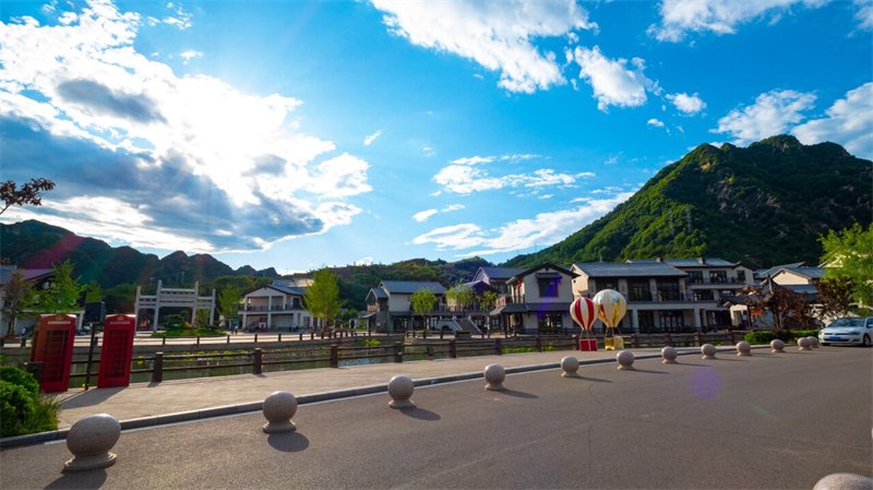 2025年7月拍摄的兴隆县青松岭文化旅游度假区。 兴隆县委宣传部供图