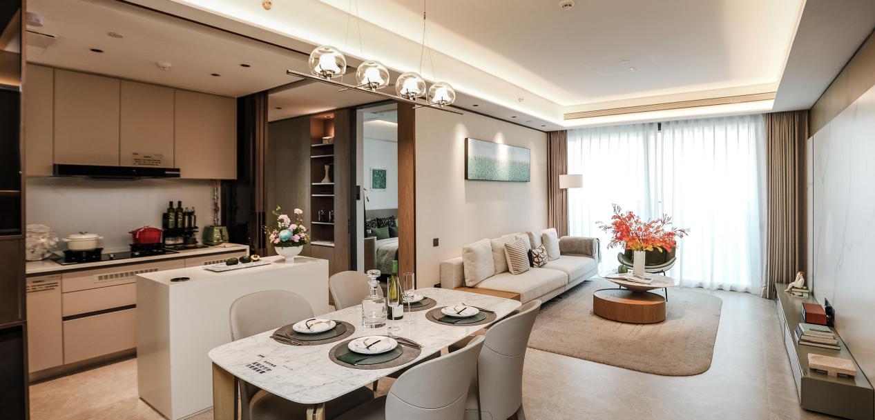 T6栋125㎡样板房实景图