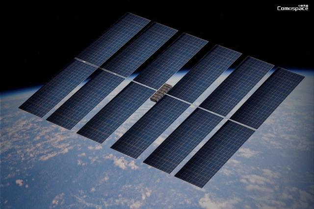 中科天算研发的太空超算节点（示意图）