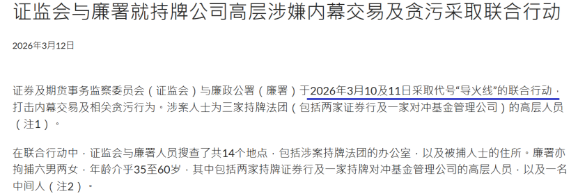 图片来源于香港证监会官网