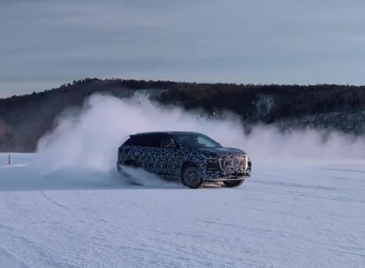 奇瑞发布全新一代瑞虎9冬测谍照 外观造型调整