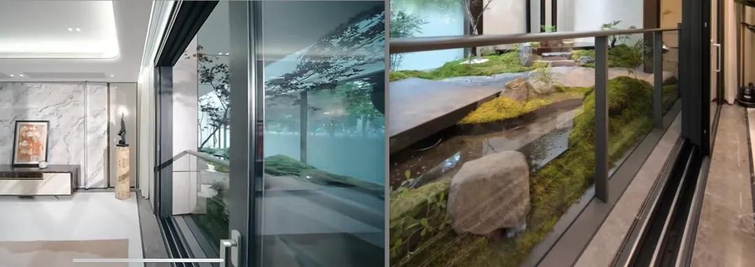 （↑建发海晏一步阳台样板间实景）