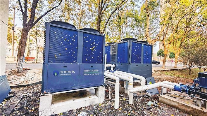 深燃机（供暖型）（深圳市燃气集团股份有限公司供图）