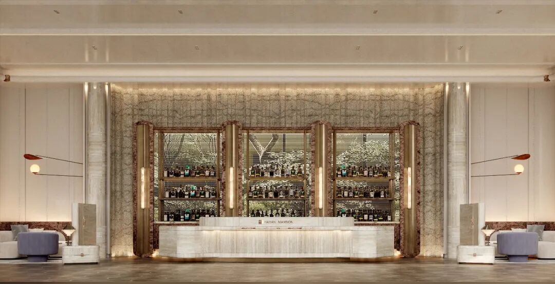 ▲招商海晏府公区效果图，深圳