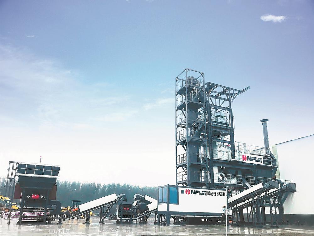 南方路机骨料再生设备（受访者供图）