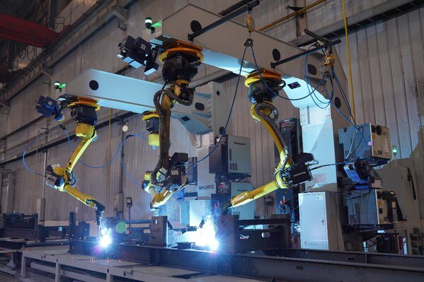 图为星链生产线一隅