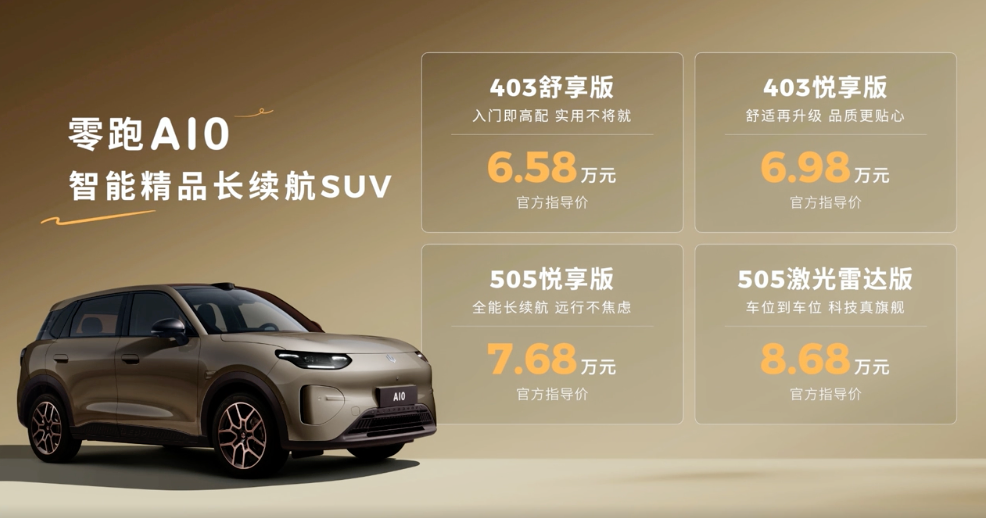 8.68万就能用「车位到车位」？零跑A10掀桌了