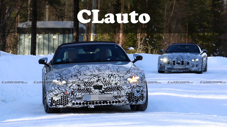 外观小改，动力可能大改替换成平面曲轴4.0升双涡轮增压的SL AMG谍照曝光 | 酷乐汽车